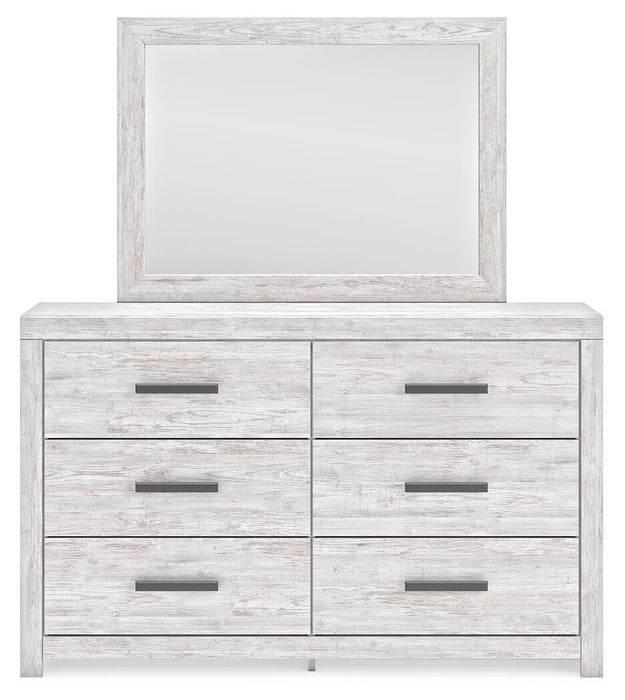 Cayboni Twin Panel Bed, Dresser, Mirror, Chest and Nightstand