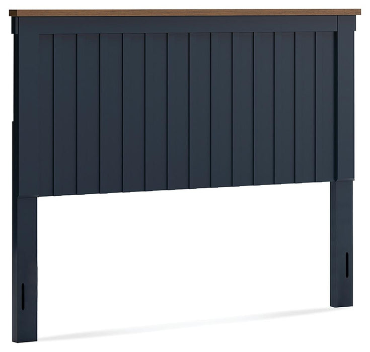 Landocken Queen Panel Headboard, Dresser, Mirror, Chest and Nightstand