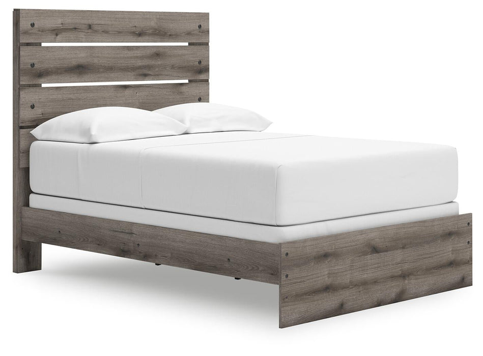 Graystorm Full Panel Bed, Dresser and Mirror