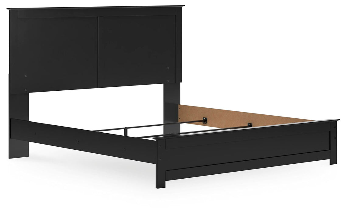 Maribel King Panel Bed, Dresser, Mirror, Chest and Nightstand