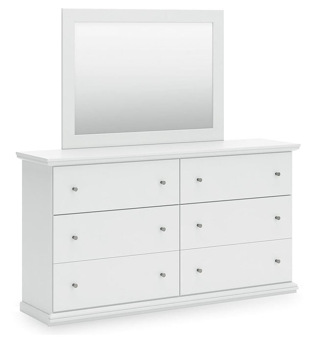 Bostwick Shoals Full Panel Bed, Dresser and Mirror