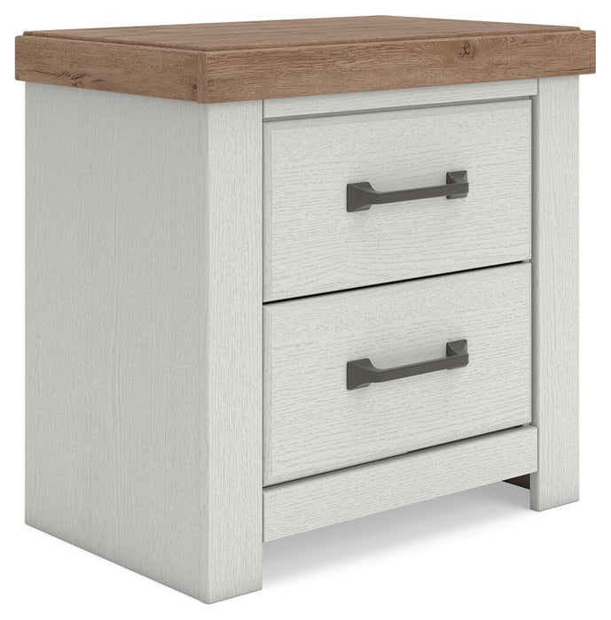 Savonport Twin Panel Storage Bed. Dresser, Mirror and Nightstand