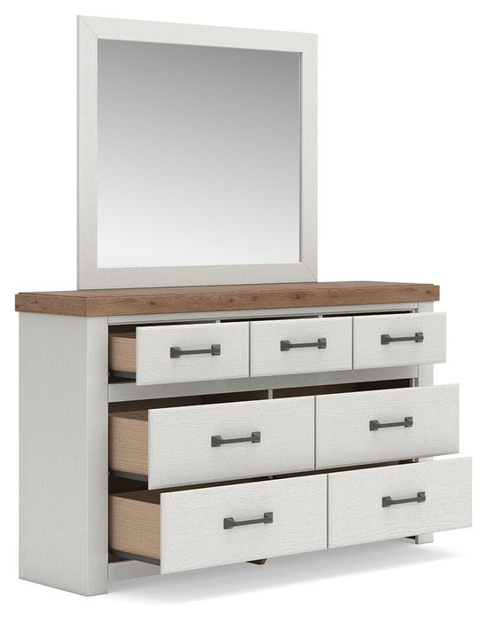 Savonport Queen Panel Storage Bed, Dresser, Mirror, Chest and Nightstand
