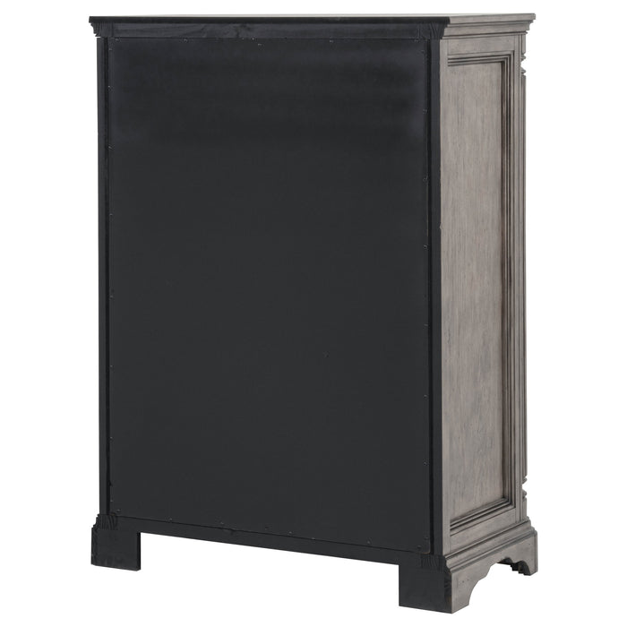 Cresswell 5-piece Queen Bedroom Set Weathered Taupe