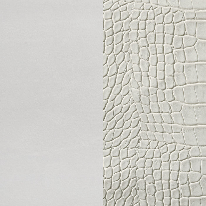 Barzini Upholstered Eastern King Wingback Bed White