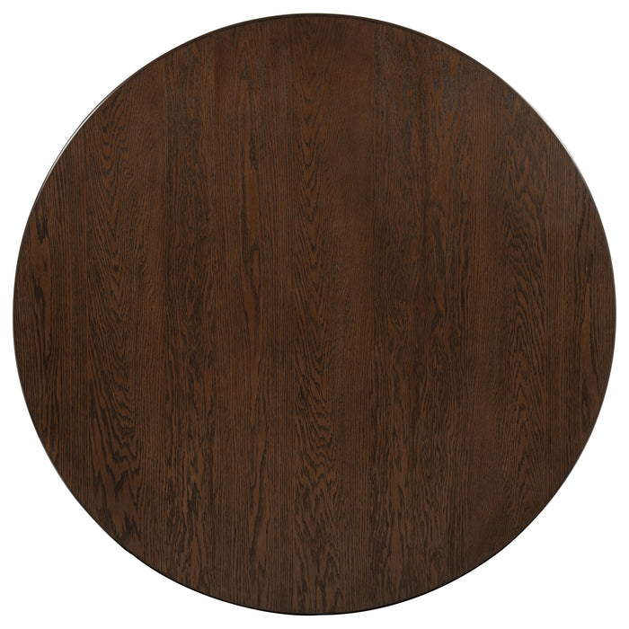 Faulkner 5-piece 48-inch Round Dining Set Moss Green