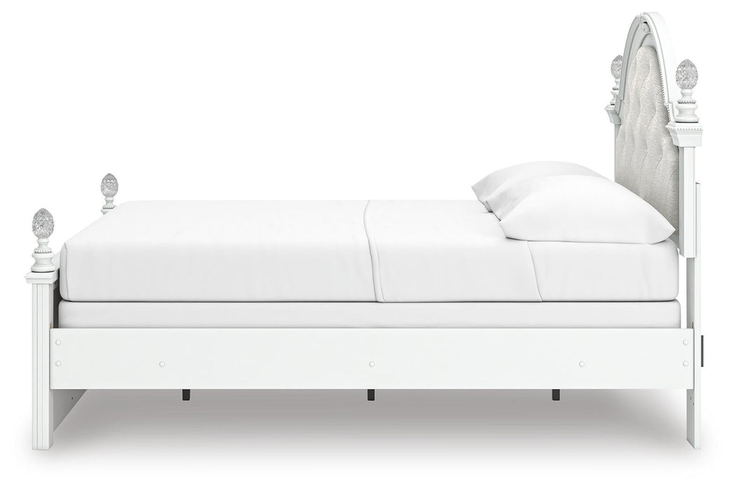 Kozlani Full Upholstered Panel Bed
