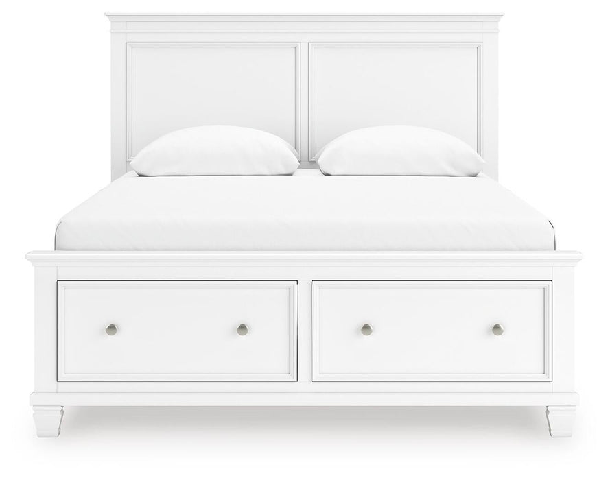 Fortman Queen Panel Storage Bed