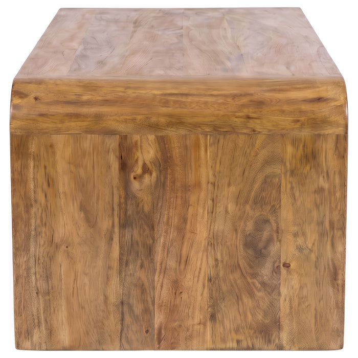 Booker 3-piece Mango Wood Coffee and End Table Set Natural