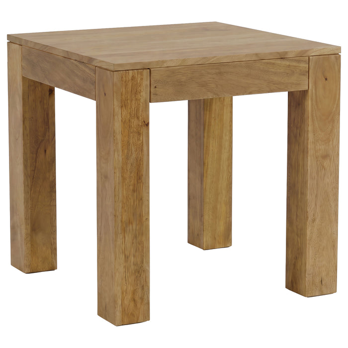 Butte 2-piece Mango Wood Coffee and End Table Set Natural
