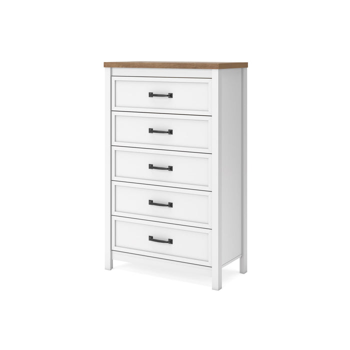 Kerisden Five Drawer Chest