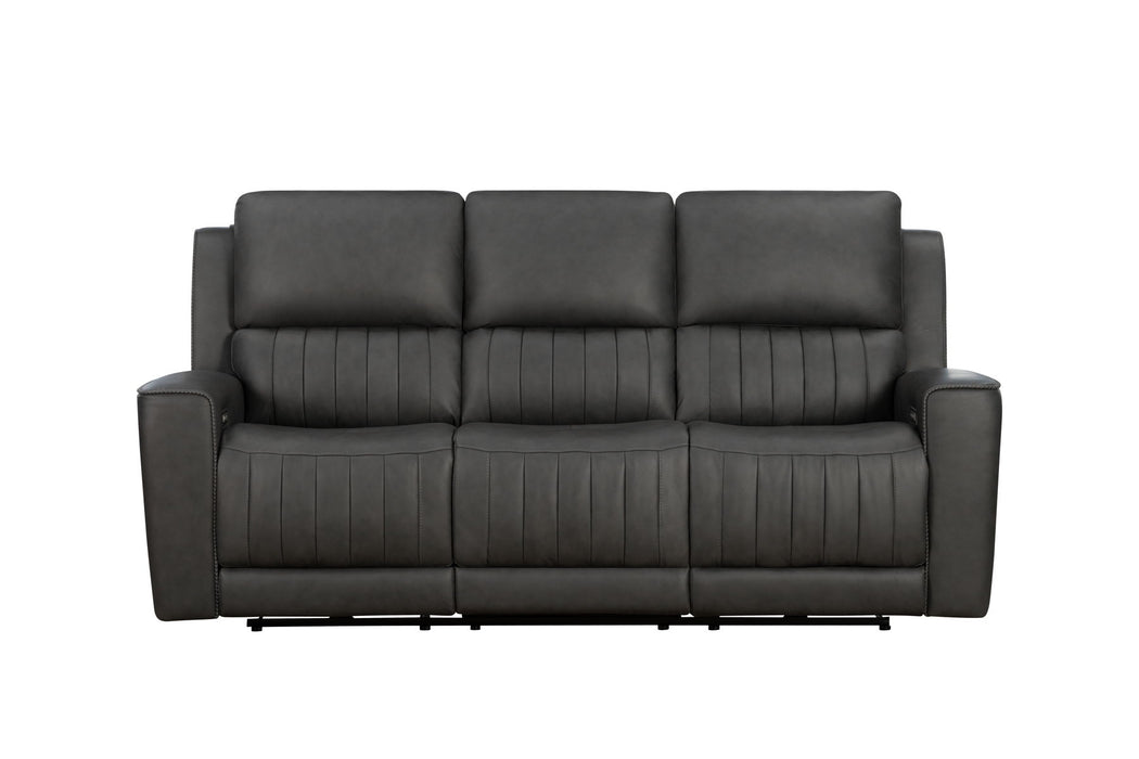 Pierce - Power Sofa With Power Recline, Power Headrest (Drop Down Table With Two Cup Holders)-Zero Gravity, Lumbar