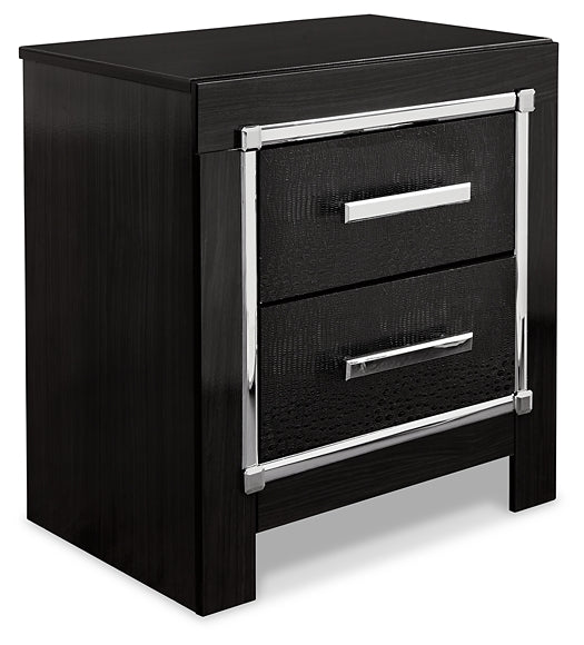 Kaydell Two Drawer Night Stand